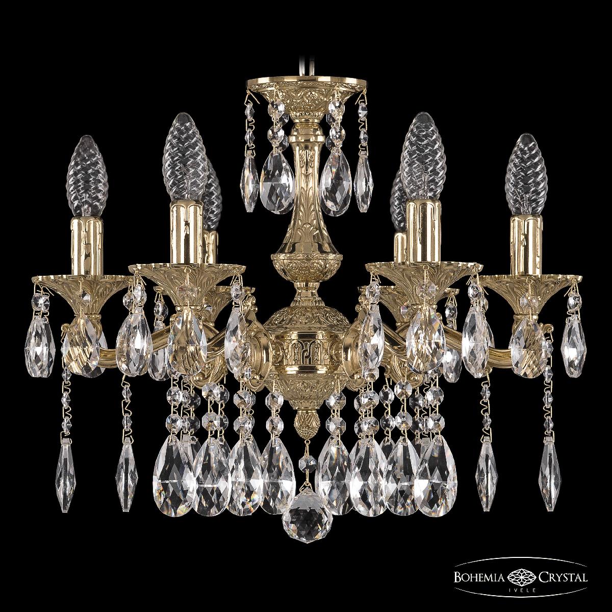 Подвесная люстра Bohemia Ivele Crystal Verona 72102/6/125 A G в Санкт-Петербурге