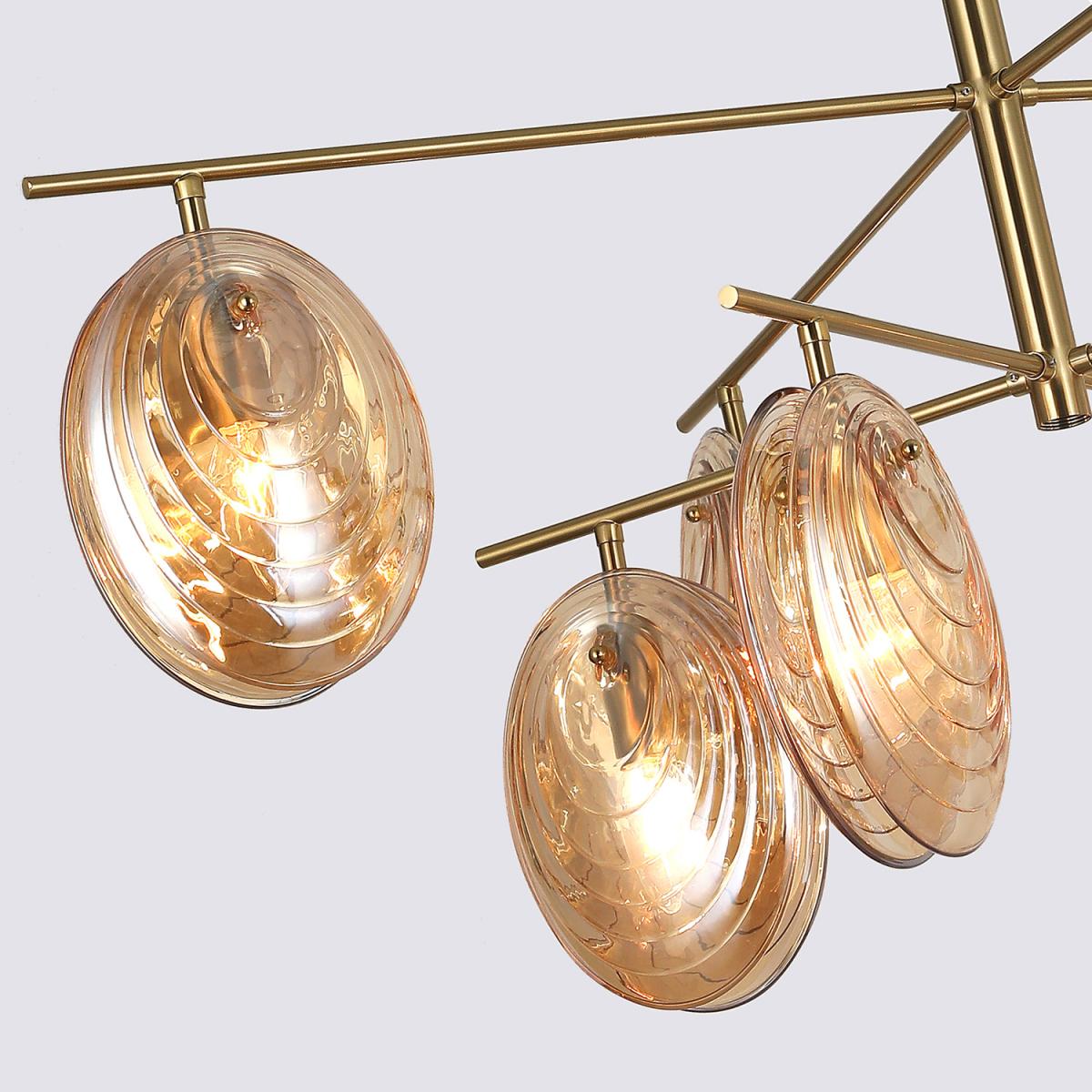 Люстра на штанге F-Promo Media 4485-8C в #REGION_NAME_DECLINE_PP#