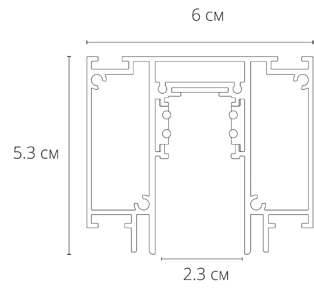 Магнитный шинопровод Arte Lamp Linea-accessories A474233 в Санкт-Петербурге