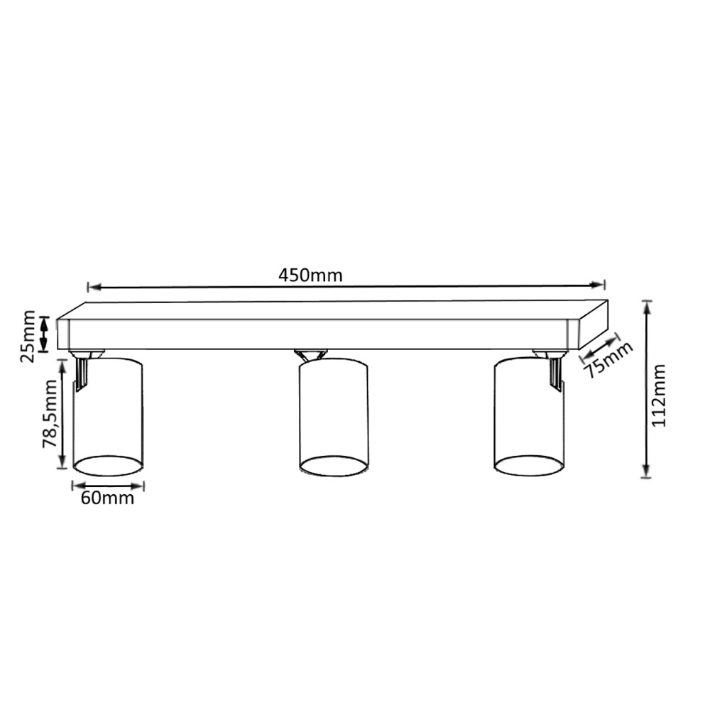 Спот Crystal Lux CLT 017CW3 L450 WH в #REGION_NAME_DECLINE_PP#