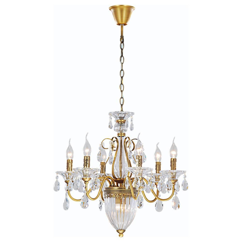 Подвесная люстра Arte Lamp Schelenberg A4410LM-6-2SR в #REGION_NAME_DECLINE_PP#