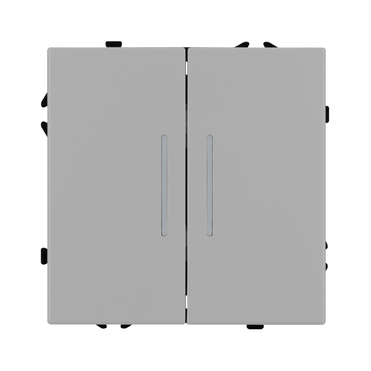 Выключатель проходной 2 кл подсветка софт-тач никель Arlight SWT-MKP2-SFPL-L-IS (250V, 10A) 059415(1) в #REGION_NAME_DECLINE_PP#