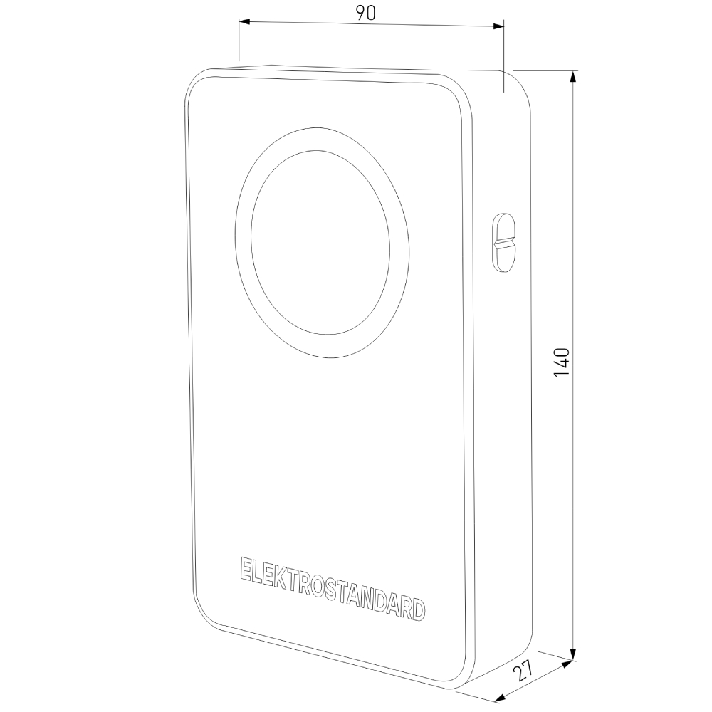 Дверной звонок Elektrostandard DBQ27 4690389175619 в Санкт-Петербурге