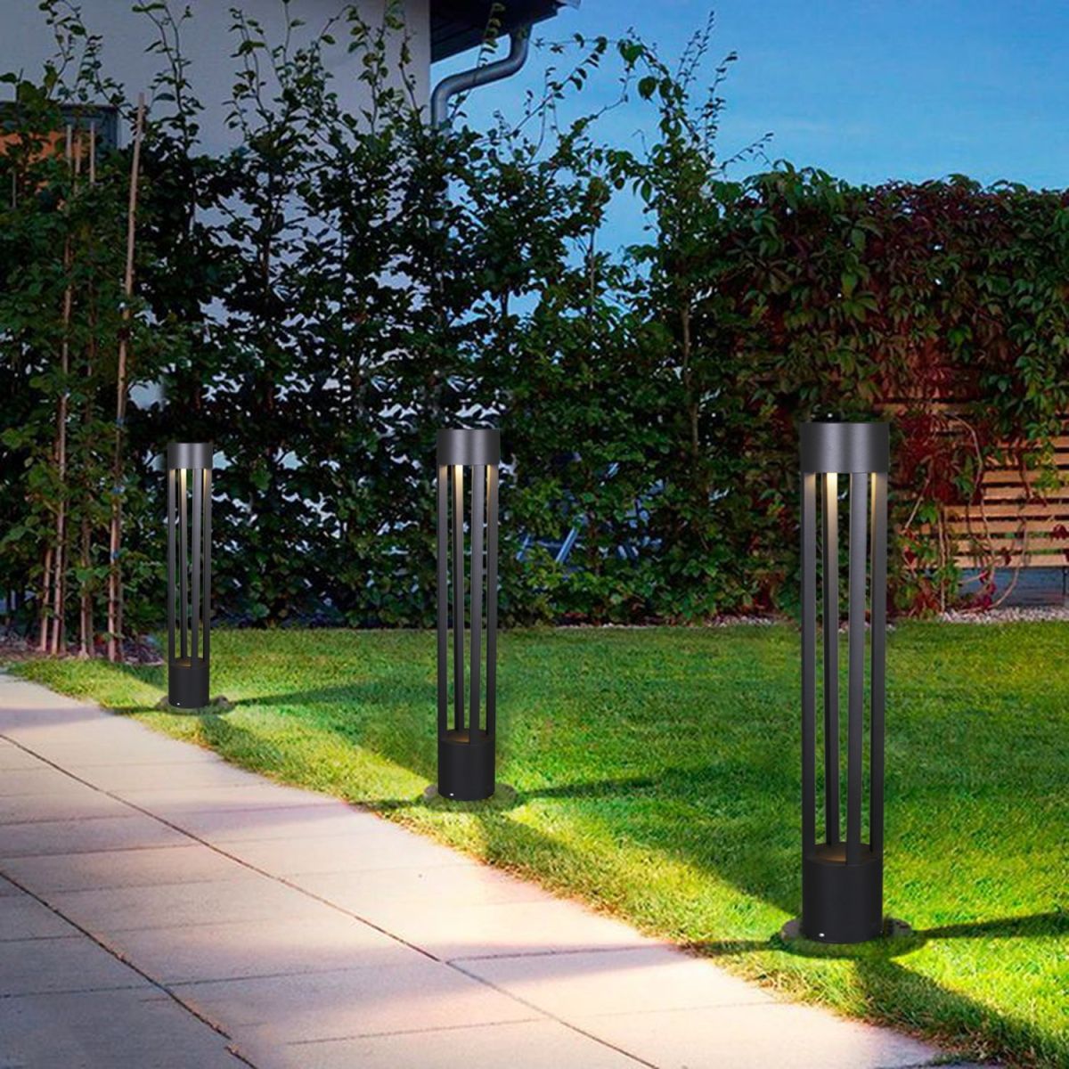 Ландшафтный светильник Reluce 09958-0.7-001KT 1,0M GU10 BK в Санкт-Петербурге