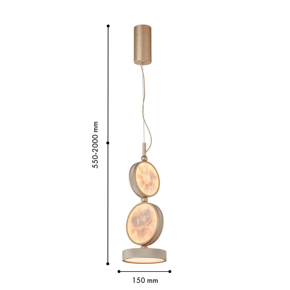 Подвесной светильник Favourite Solarius 4858-1P в #REGION_NAME_DECLINE_PP#