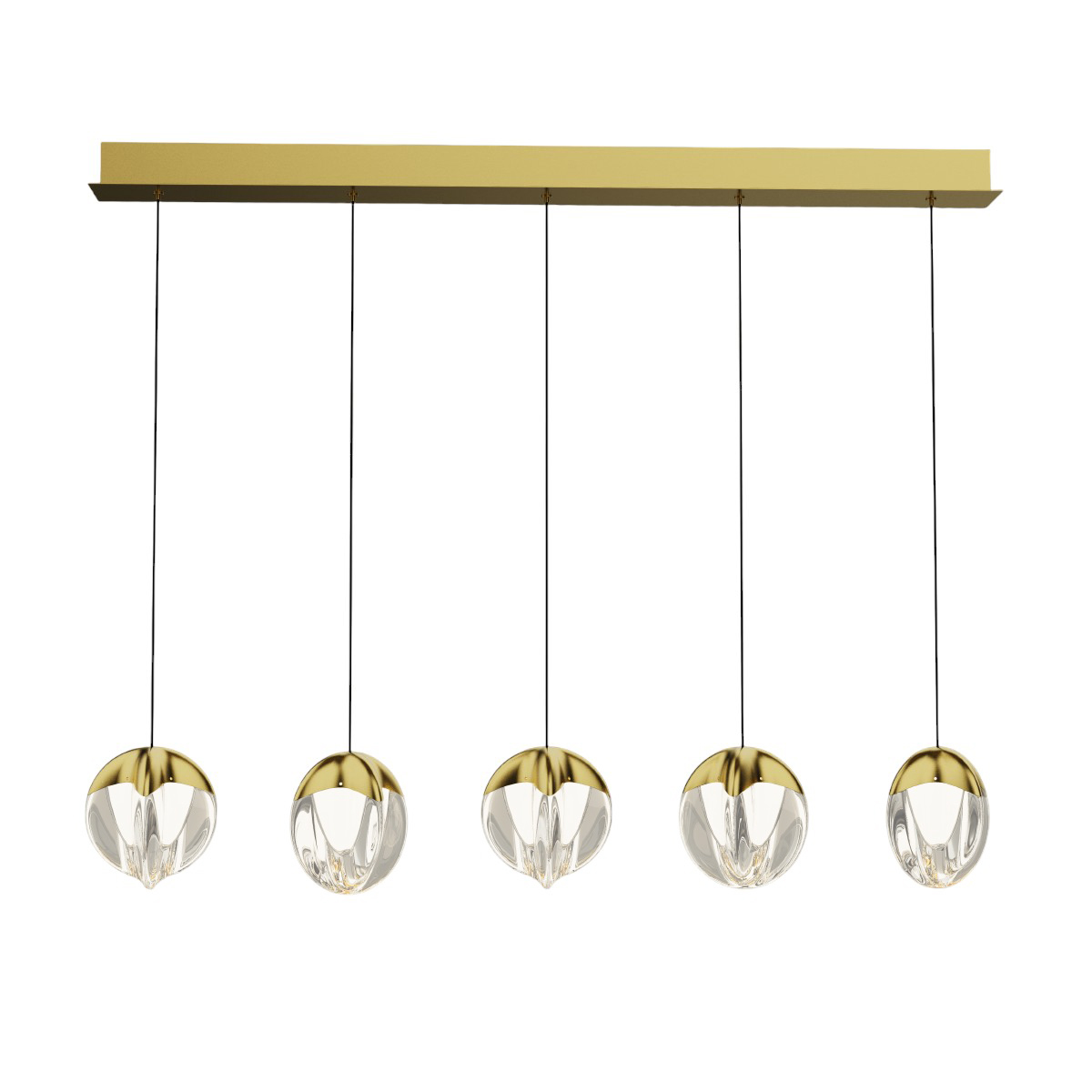Подвесной светильник Delight Collection MD24001033-5B gold/clear в Санкт-Петербурге