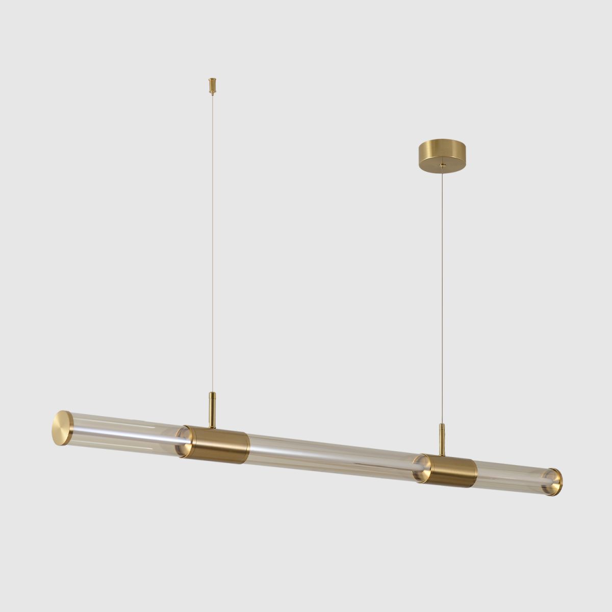 Подвесной светильник Crystal Lux LINEUP SP24W LED BRASS в Санкт-Петербурге