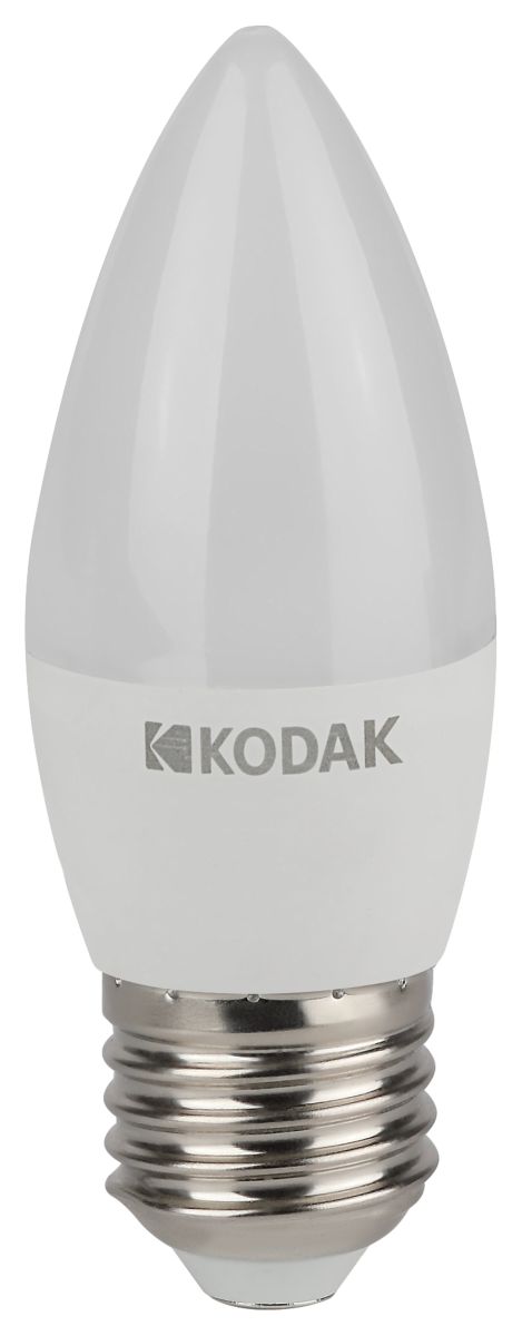 Лампа светодиодная Kodak LED B35-7W-840-E27 K 7Вт свеча нейтральный белый свет Е27 Б0057627 в #REGION_NAME_DECLINE_PP#