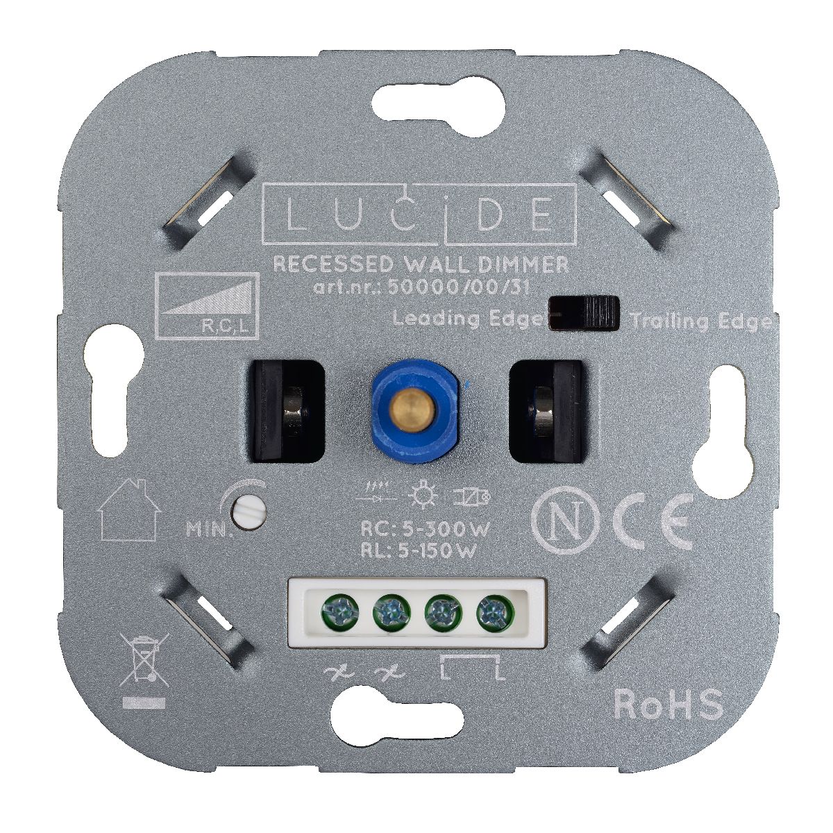 Диммер Lucide Recessed Wall Dimmer Nl 50000/00/31 в Санкт-Петербурге