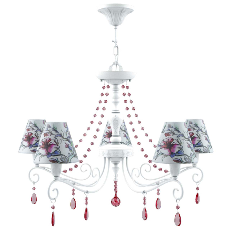 Подвесная люстра Lamp4you Provence E4-05-WM-LMP-O-13-CRL-E4-05-PK-UP в Санкт-Петербурге