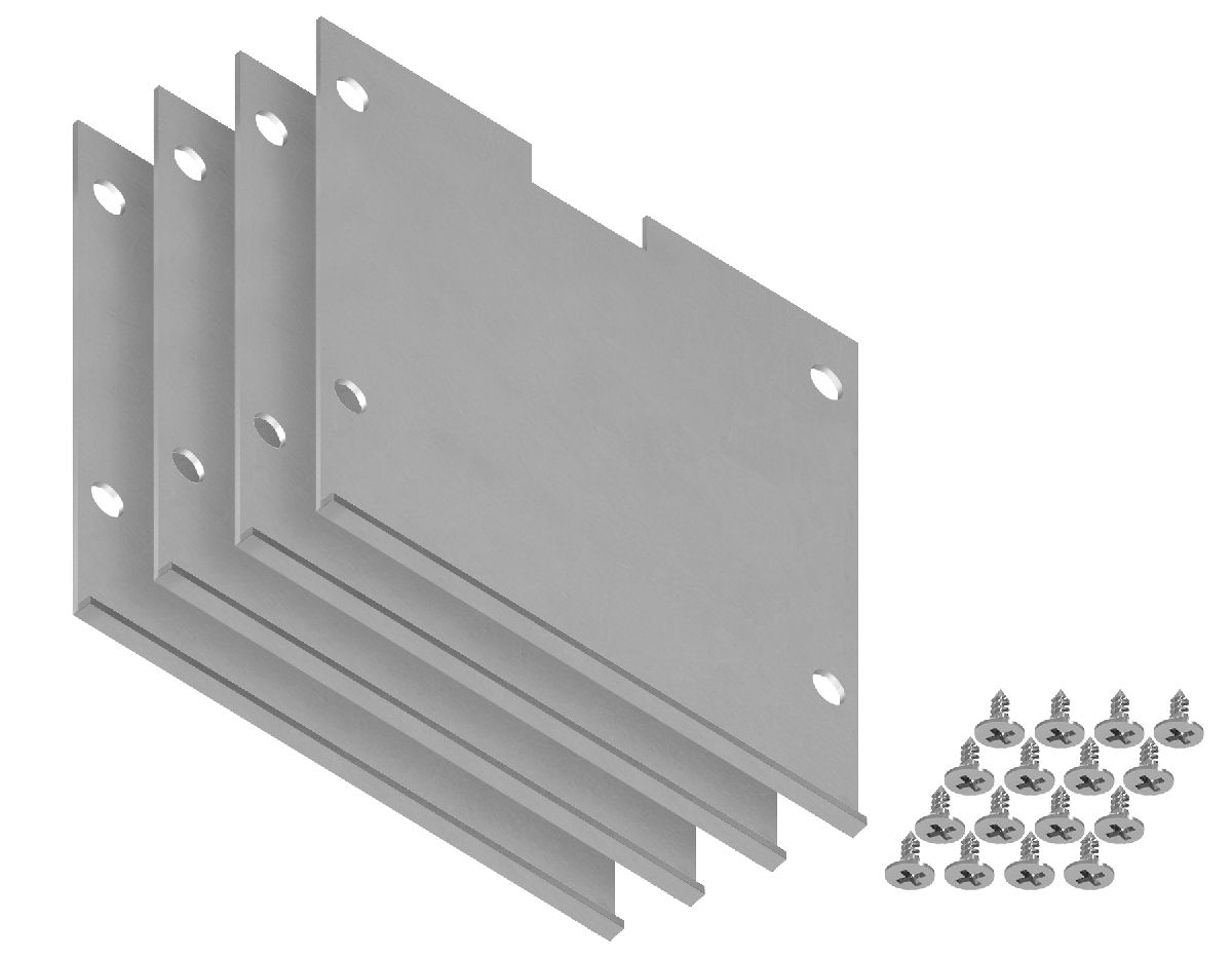 Заглушка (4 шт.) Ambrella Light Alum Profile GP8570 в Санкт-Петербурге