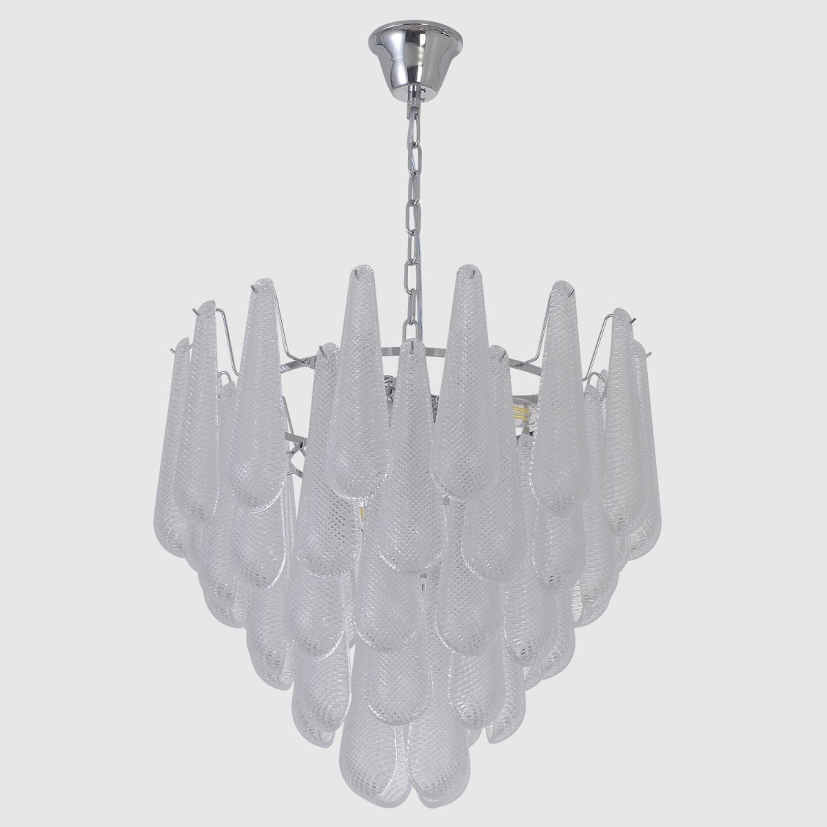 Подвесная люстра Crystal Lux FONTAIN SP10 CHROME в Санкт-Петербурге