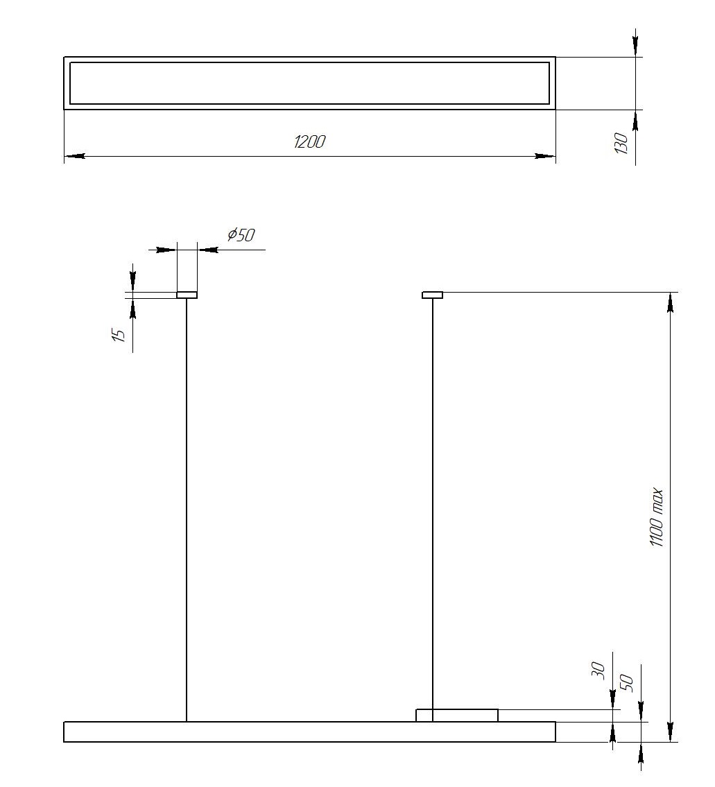 Подвесной светильник Эра Geometria SPO-114-W-40K-036 Б0050544 в Санкт-Петербурге