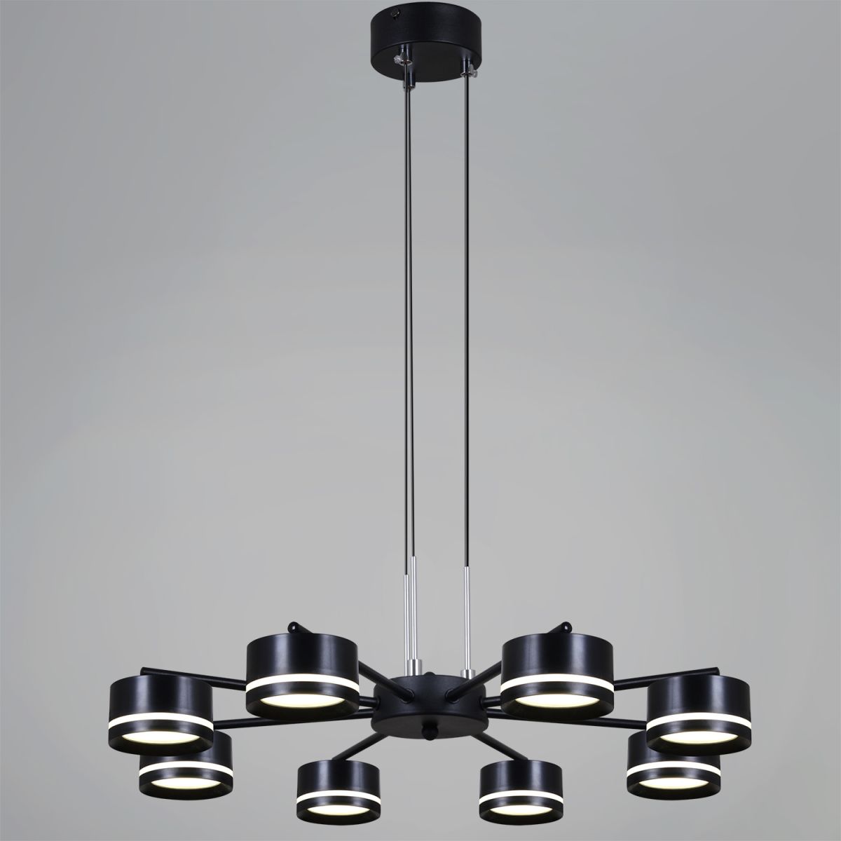 Потолочная люстра Reluce 19490-0.4-08 Black в Санкт-Петербурге