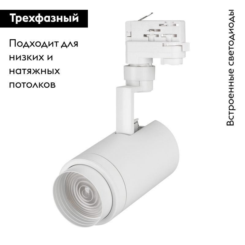 Трековый светильник Arlight LGD-Zeus-4TR-R88-20W Cool SP7500-Fish 029944 в Санкт-Петербурге