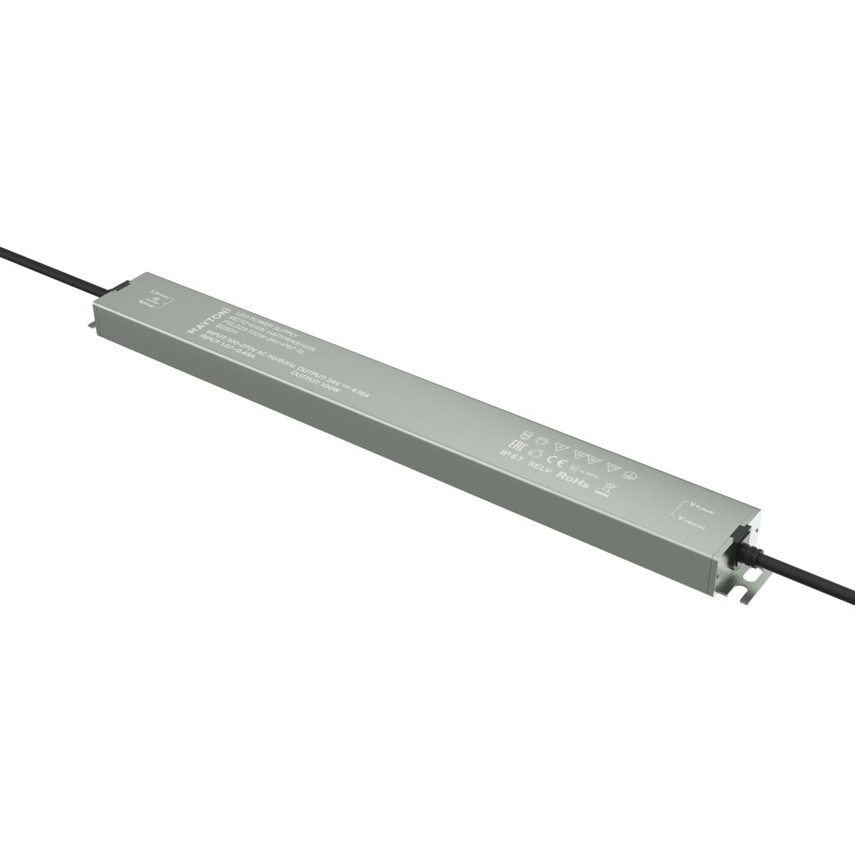 Блок питания Maytoni Led Strip PSL023 24В 100Вт IP 67 822011 в #REGION_NAME_DECLINE_PP#