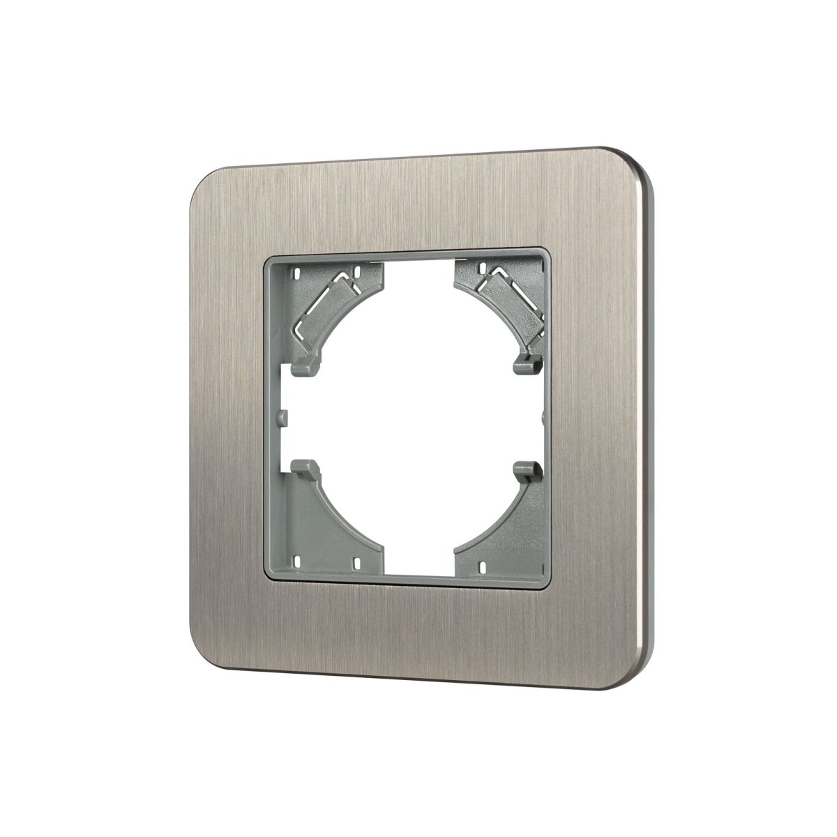Рамка алюминиевая на 1 пост Arlight FRM-AKIRY-AL-1-SR 049680 в Санкт-Петербурге