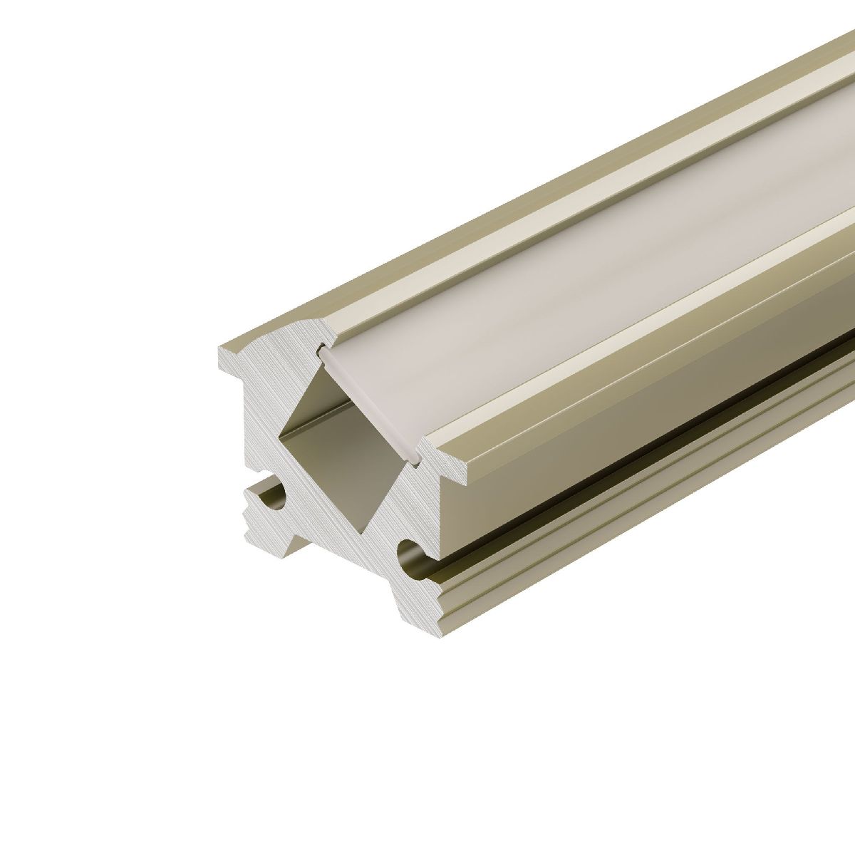 Профиль Arlight SL-BEVEL-H12-F13-2000 ANOD OLIVE GREY 045328 в Санкт-Петербурге