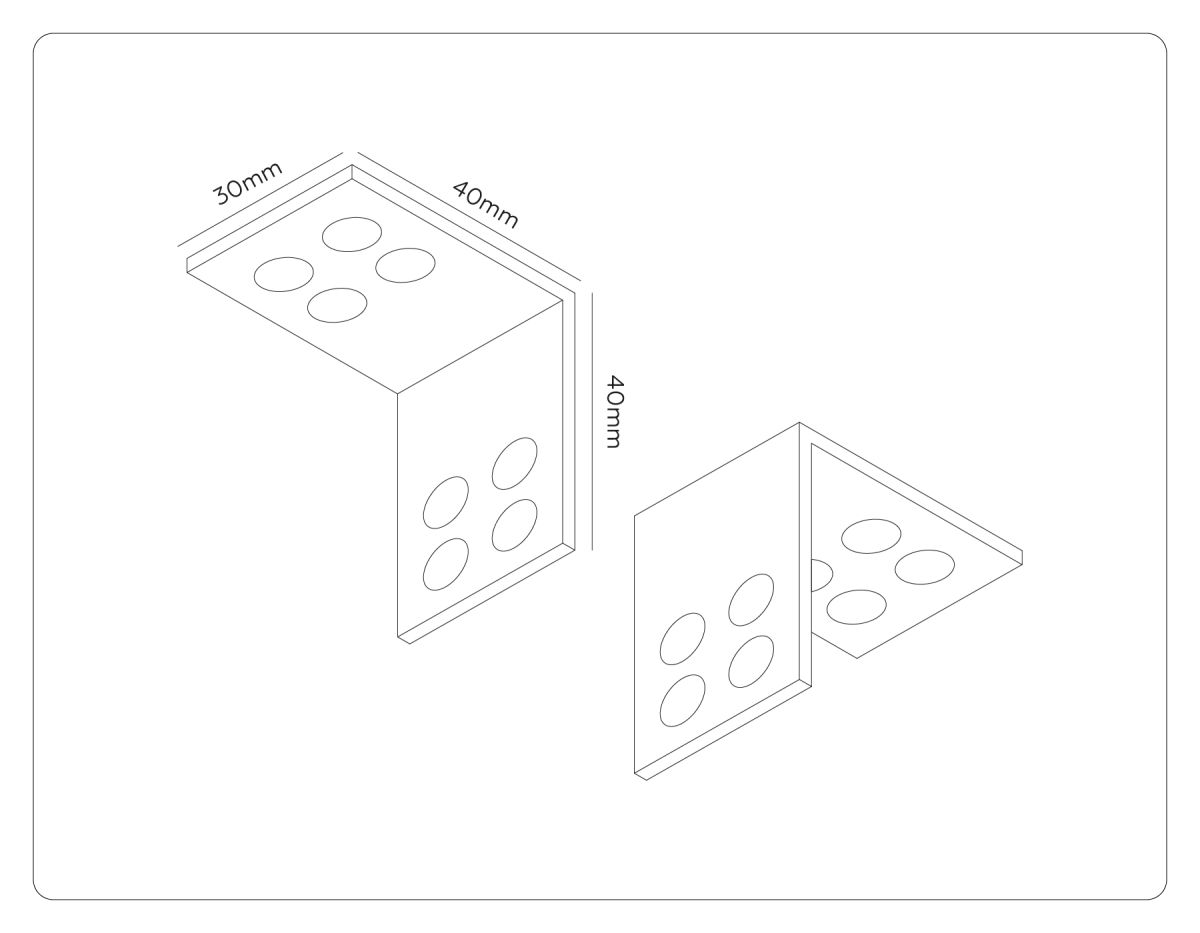 Уголок для закладных профилей Magnetic standard 48V 10mm 2шт Ambrella Light Track System GL2020 в #REGION_NAME_DECLINE_PP#
