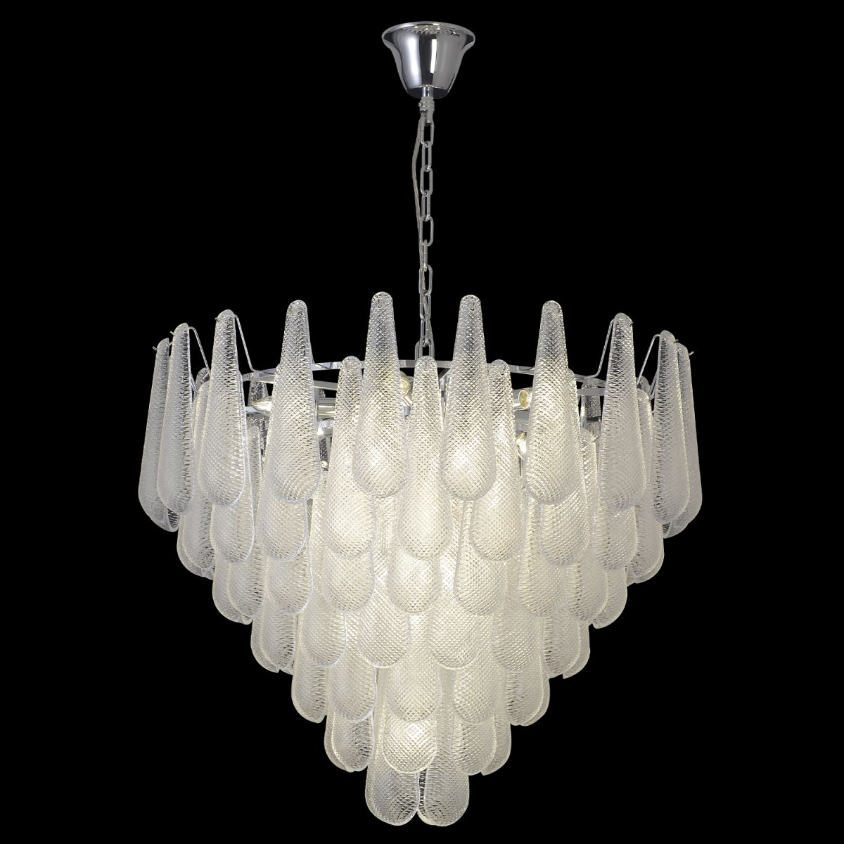 Подвесная люстра Crystal Lux FONTAIN SP18 CHROME в Санкт-Петербурге