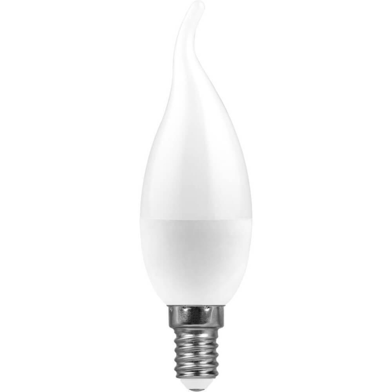 Лампа светодиодная Feron E14 11W 6400K Свеча Матовая LB-770 25952 в Санкт-Петербурге
