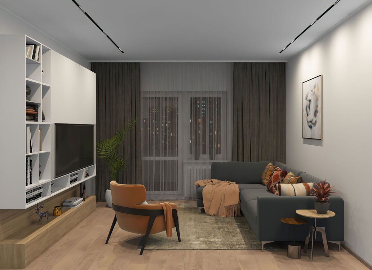 Трековый светодиодный светильник Denkirs DK8001-BK в Санкт-Петербурге