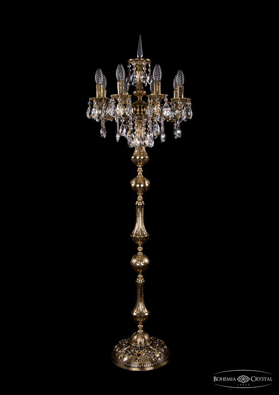 Торшер Bohemia Ivele Crystal 1702T/8/CK125IV-134/B/GB в Санкт-Петербурге