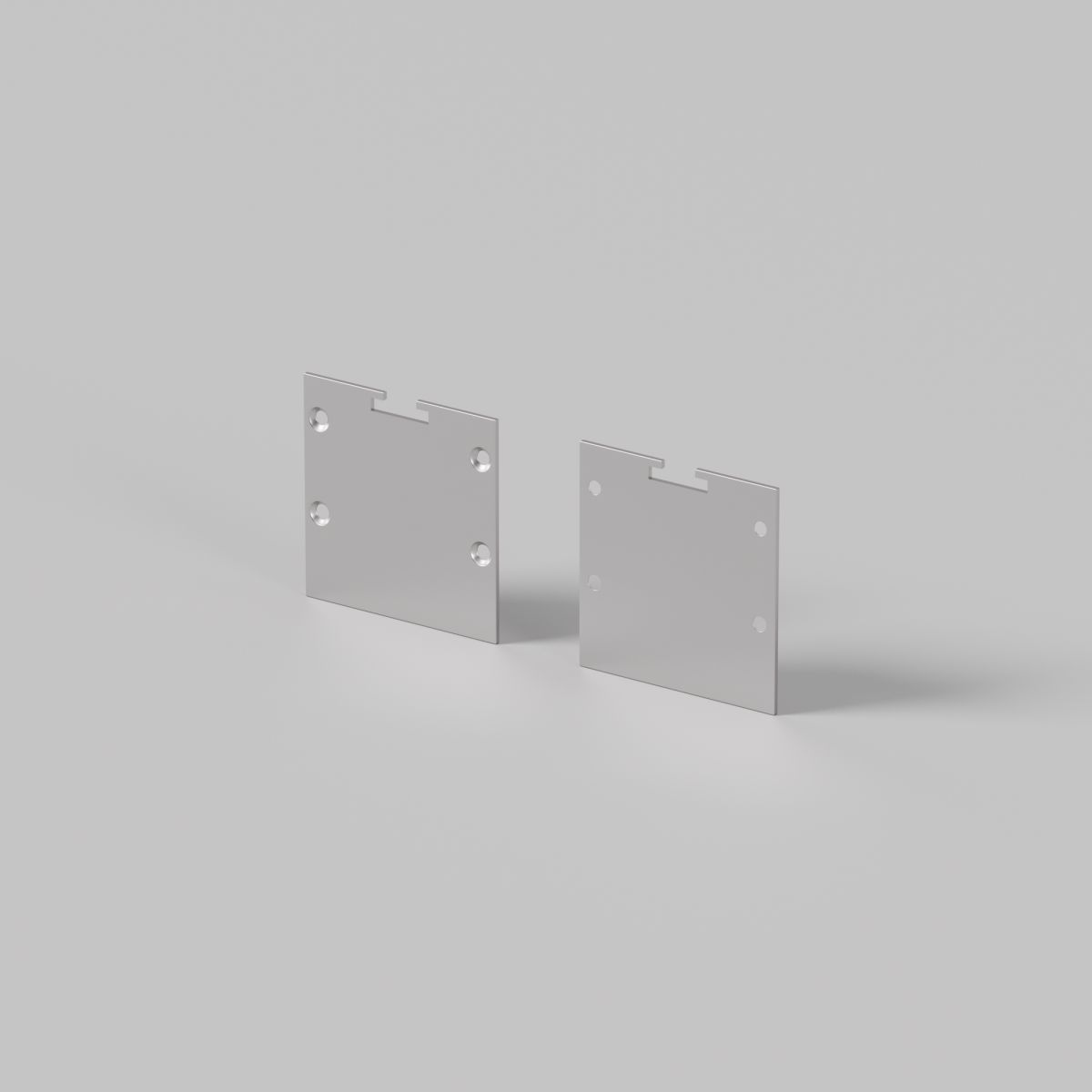 Комплект заглушек для профиля 35×35 2шт Maytoni Led Strip ALM-35-S-EC 642037 в Санкт-Петербурге