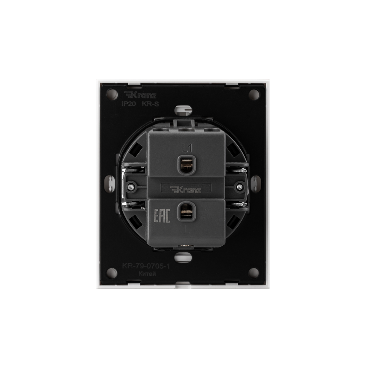 Выключатель SETE 1 кл 10А с/у жемчуг IP20/IP44 KRANZ KR-79-0705-1 в Санкт-Петербурге