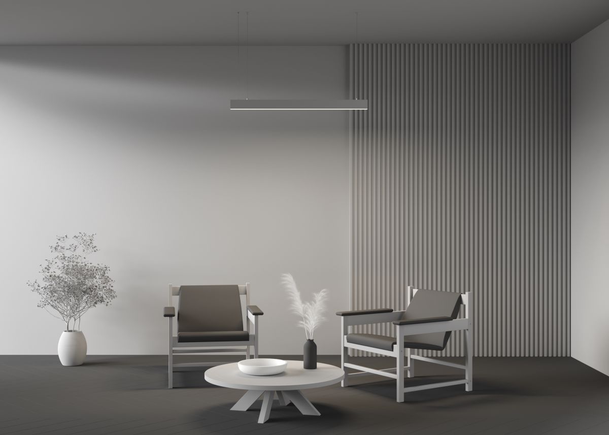 Линейный подвесной светильник Maytoni Technical 4000K 35x67 (Серебро, 1 м) LL312036 в #REGION_NAME_DECLINE_PP#