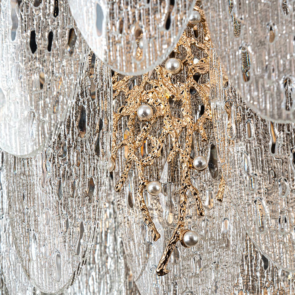 Подвесная люстра Modelux ML.9528.800 GD в Санкт-Петербурге