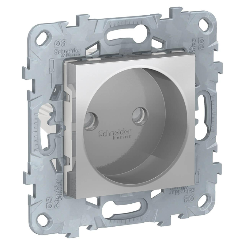 Розетка Schneider Electric Unica New б/з со шторками 16A 250V NU503330 в #REGION_NAME_DECLINE_PP#