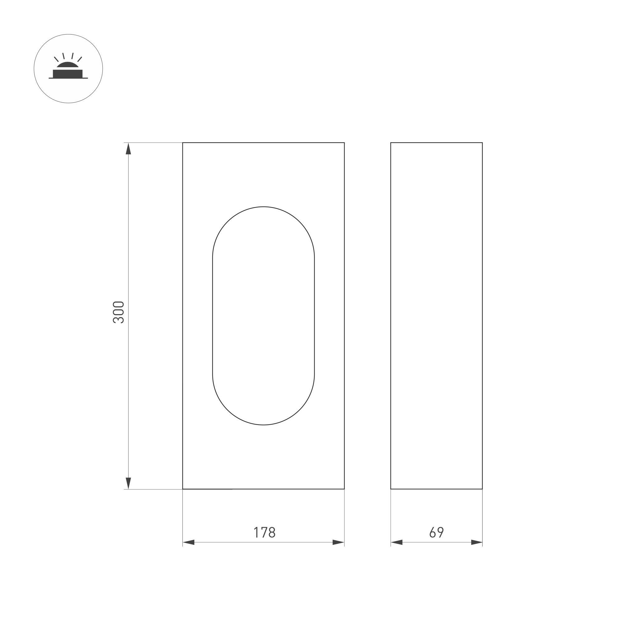 Уличный светильник Arlight LGD-MUSE-BOLL-H300-12W Warm3000 (DG, 296 deg, 230V) 037525 в Санкт-Петербурге