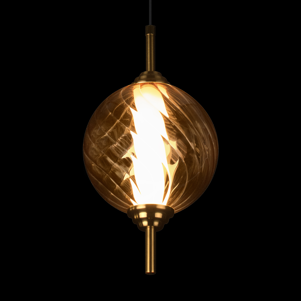 Подвесной светильник Loft IT Helix 10421/B Amber в Санкт-Петербурге