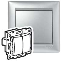 Выключатель двухклавишный Legrand Valena Classic 694337 в Санкт-Петербурге