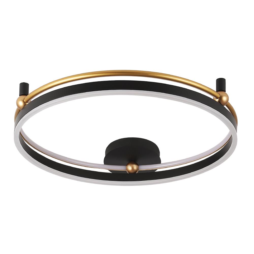 Потолочный светильник Crystal Lux FERNANDO PL72W LED BLACK/GOLD в #REGION_NAME_DECLINE_PP#