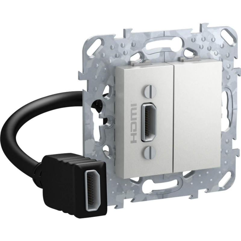 Розетка компьютерная HDMI с переходником Schneider Electric Unica Top MGU5.430.30ZD в #REGION_NAME_DECLINE_PP#