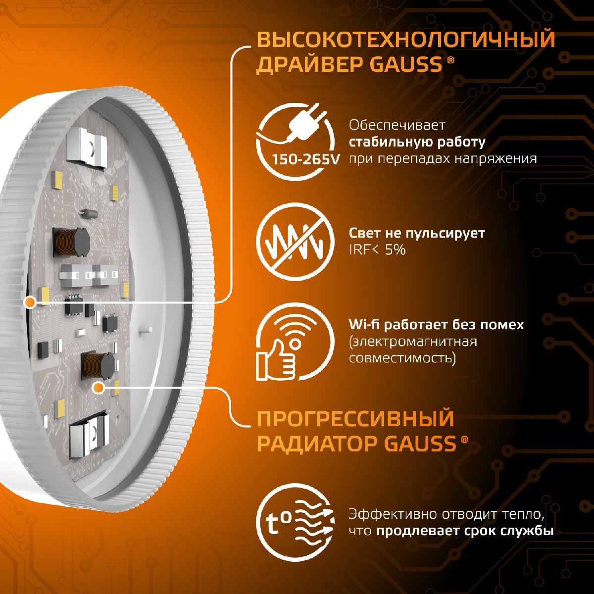 Лампа светодиодная Gauss GX53 11W 3000K матовая 108008111 в #REGION_NAME_DECLINE_PP#