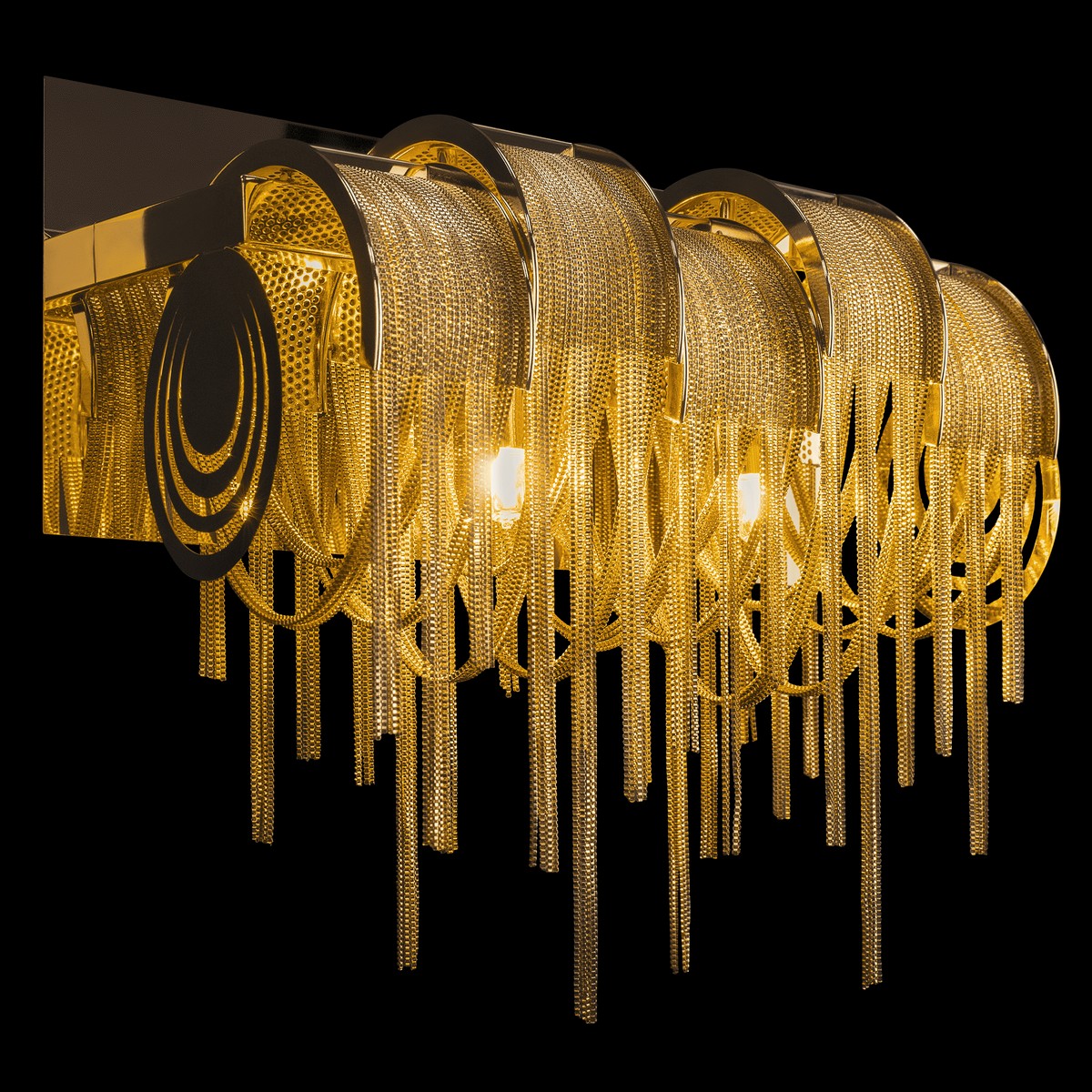 Настенный светильник Loft IT Volver 10404W/B GD в Санкт-Петербурге