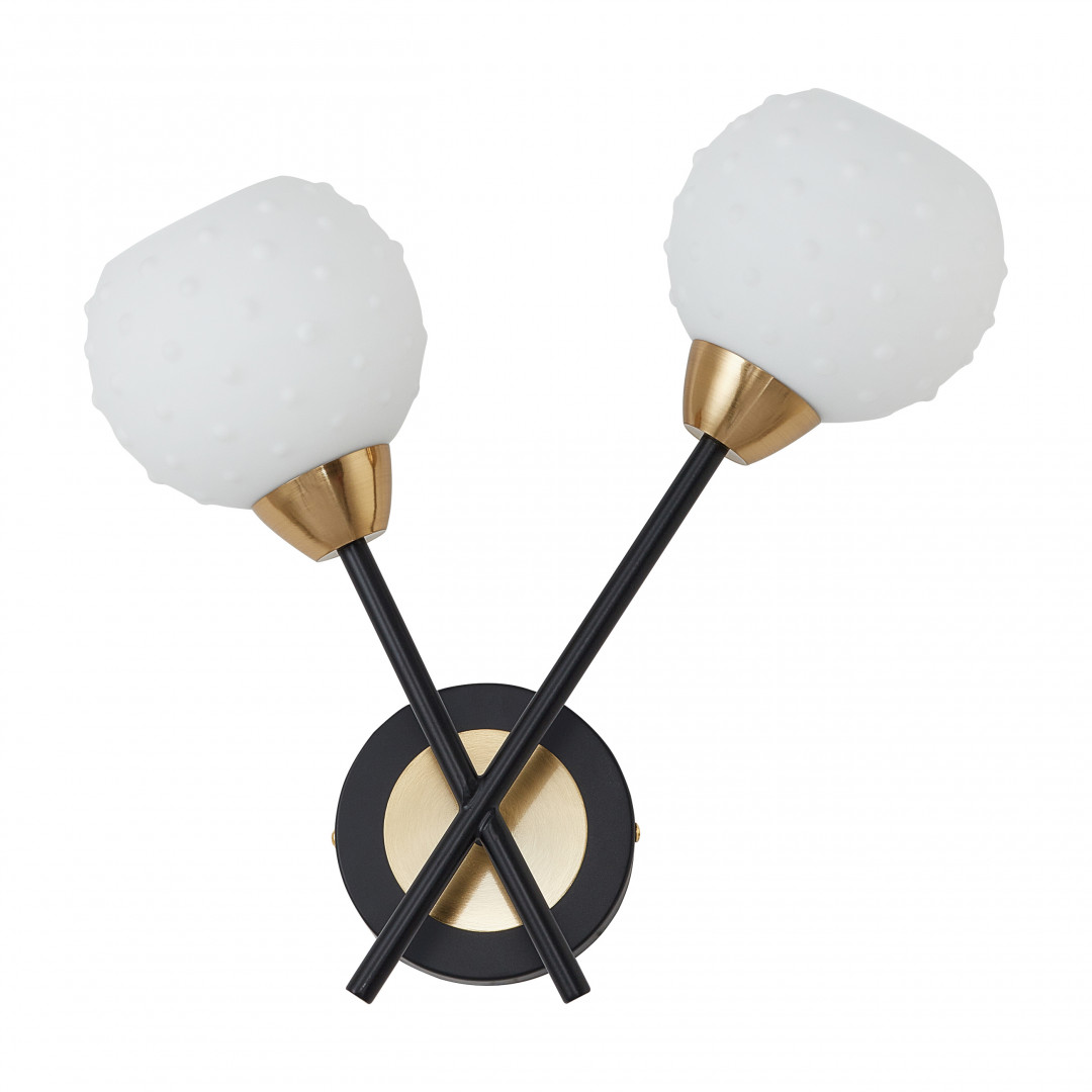 Бра Arte Milano Neapolis 278408/2B BK/GD в #REGION_NAME_DECLINE_PP#