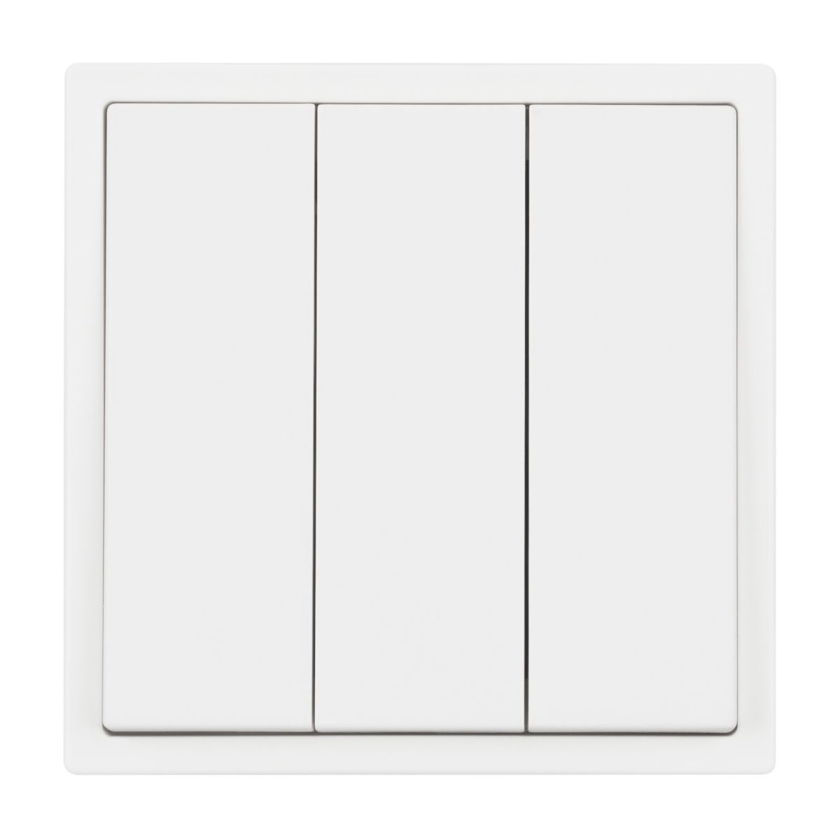 Механизм выключателя трехклавишный непроходной Arlight SWT-NOBE-MK03-SFPL-WH (230V, 10A) (Белый кварц) 061801 в Санкт-Петербурге