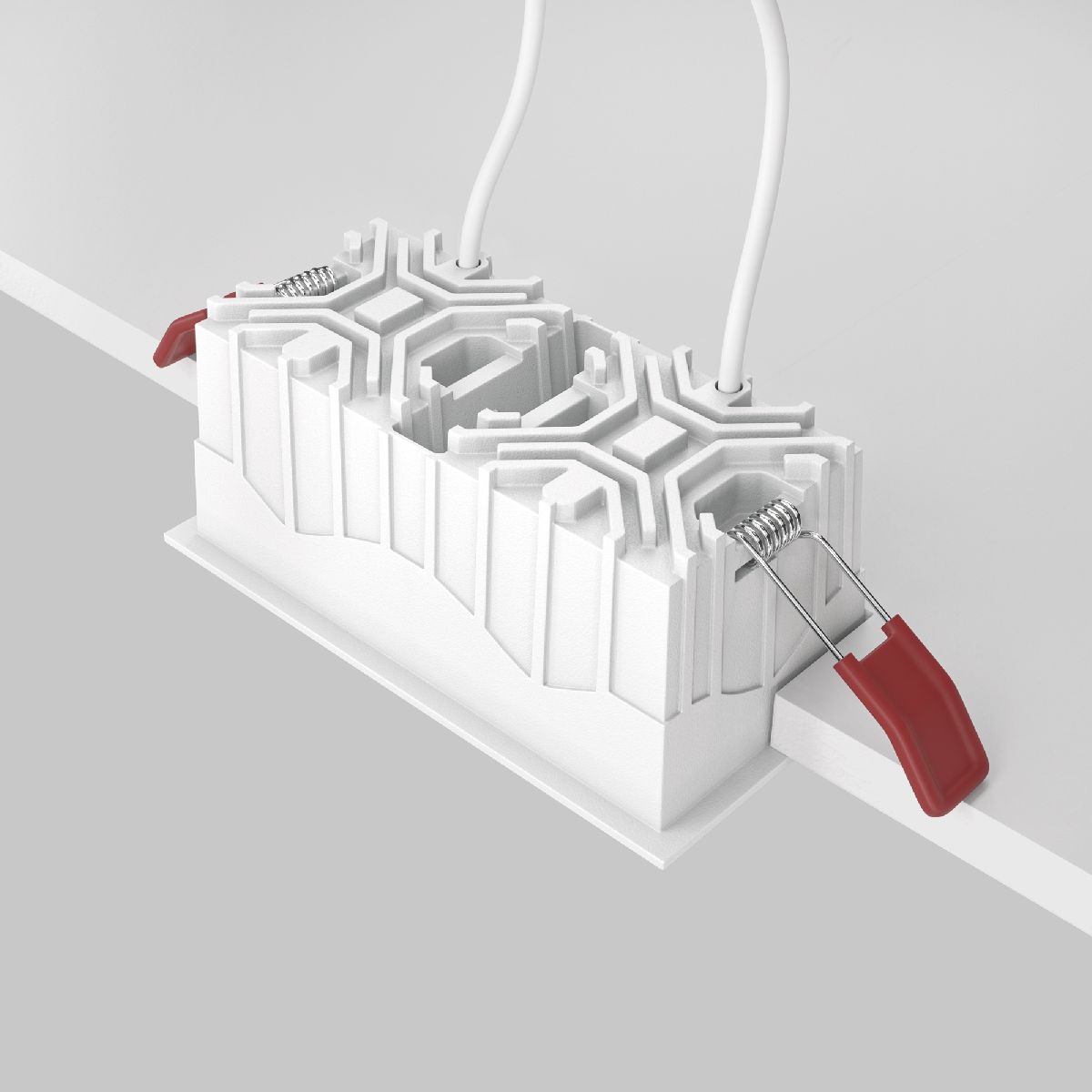 Встраиваемый светильник Maytoni Technical Alfa LED DL043-02-10W3K-SQ-W в Санкт-Петербурге