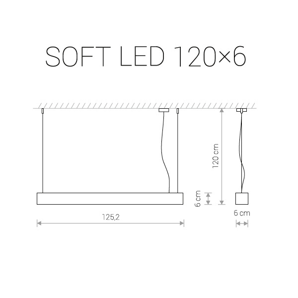 Подвесной светодиодный светильник Nowodvorski Soft Led 9543 в Санкт-Петербурге