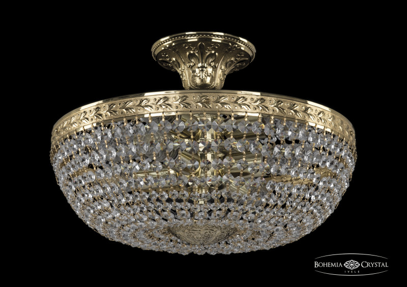 Люстра на штанге Bohemia Ivele Crystal 19051/35IV G в Санкт-Петербурге