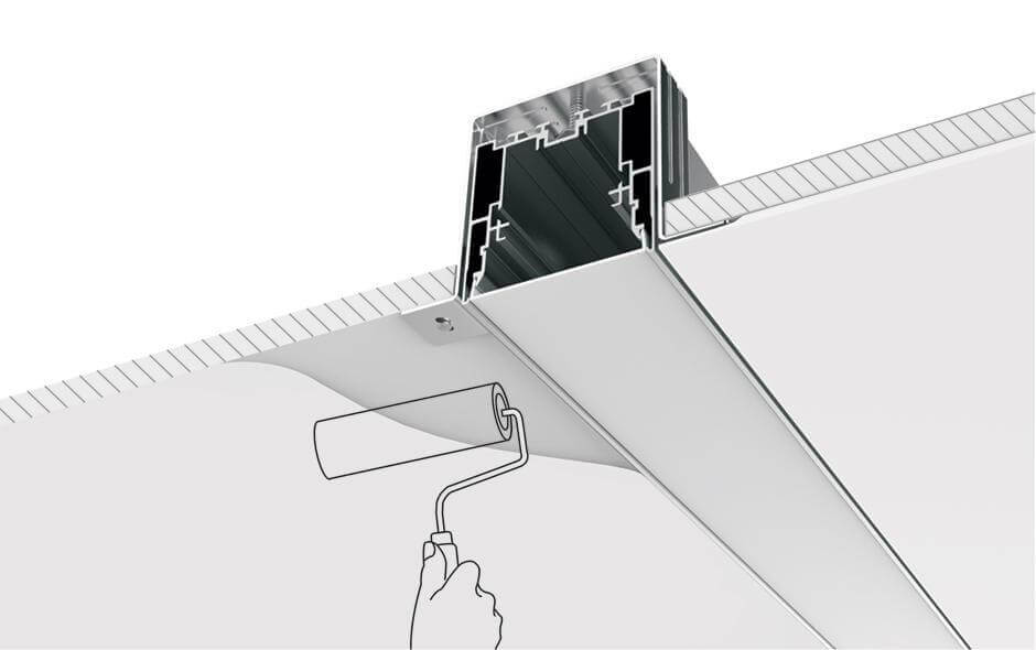 Профиль с экраном Arlight S2-LINE-5470-2500 ANOD+OPAL 021173 в Санкт-Петербурге