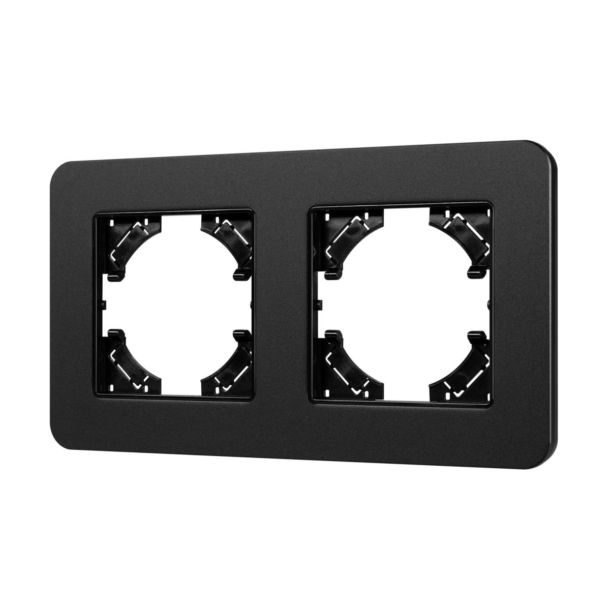 Рамка на 2 поста алюминиевая Arlight FRM-AKIRY-SFAL-2-BK 049738 в Санкт-Петербурге