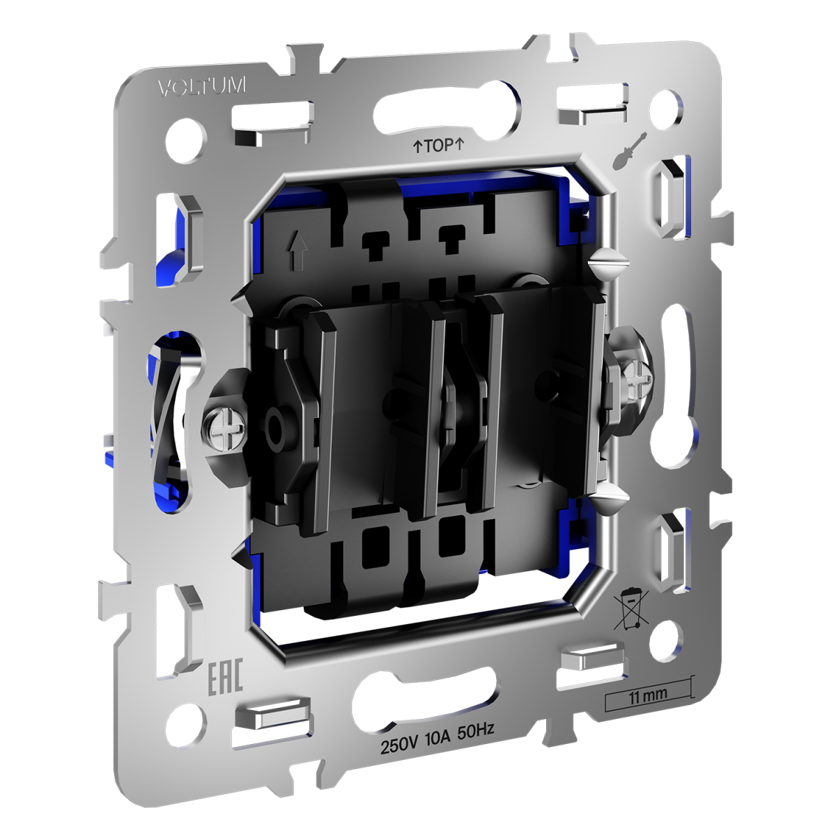 Механизм выключателя жалюзи Voltum S70 VLS0207M в #REGION_NAME_DECLINE_PP#