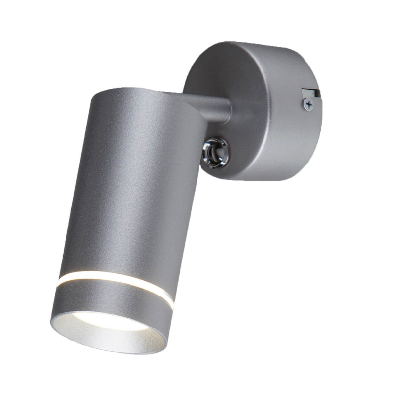 Светодиодный спот Elektrostandard Glory SW MRL LED 1005 серебро 4690389136573 в Санкт-Петербурге