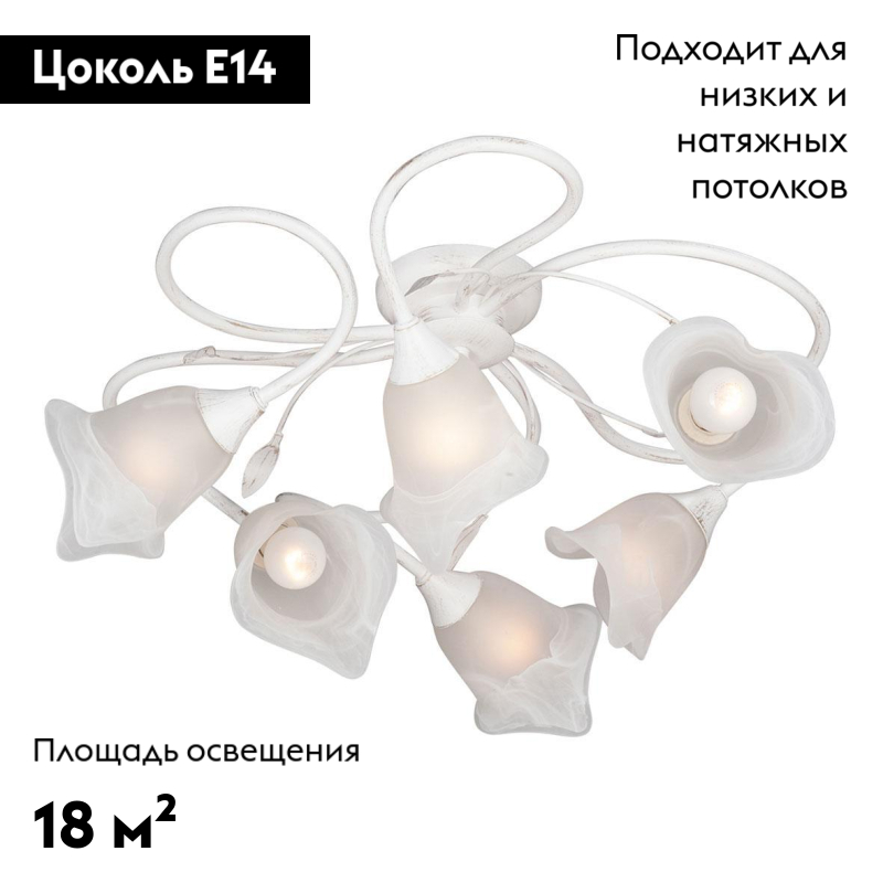 Потолочная люстра Vitaluce V3262-0/6PL в Санкт-Петербурге