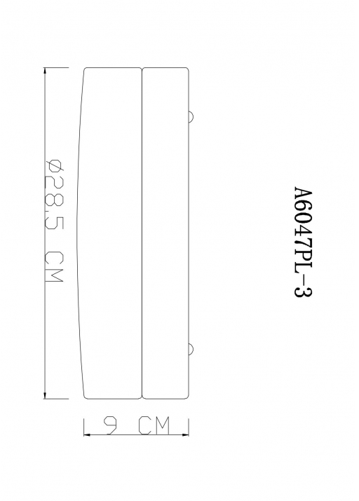 Потолочный светильник Arte Lamp Aqua-Tablet A6047PL-3AB в Санкт-Петербурге